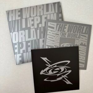 ATEEZ THE WORLD EP. FIN WILL DIGIPACK ALBUM US silver version